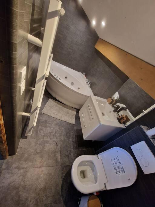 Cocon Tout Confort Spa Privatif Mieussy Bagian luar foto